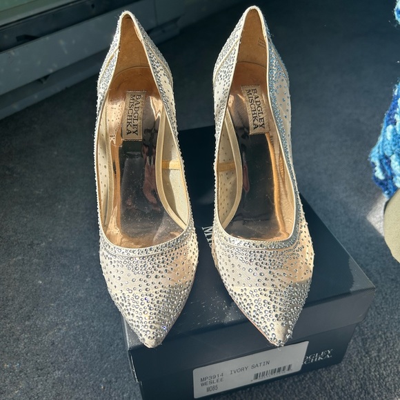 Badgley Mischka Shoes - Badgley Mischa Weslee Heel / 8.5